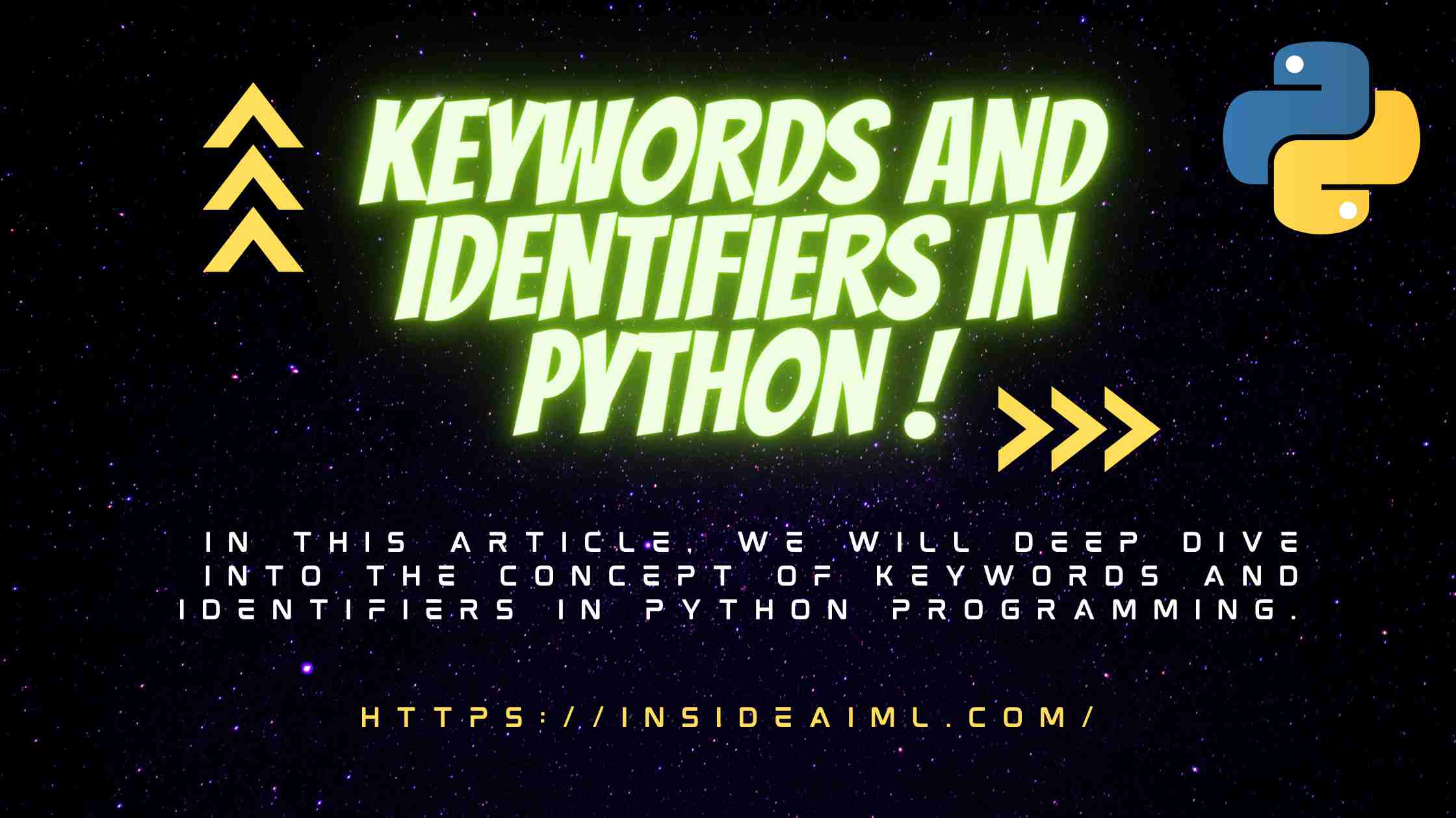 all keywords in python are in