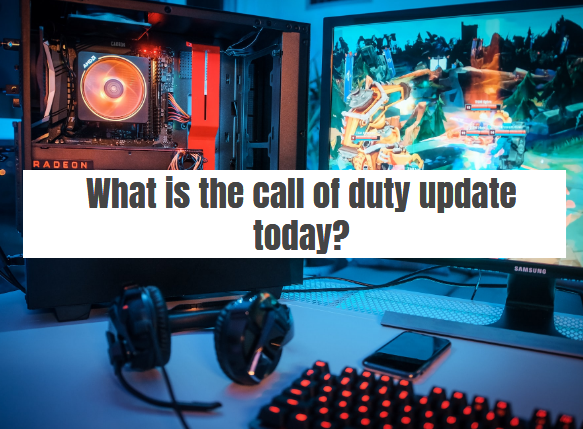 What is the call of duty update today?