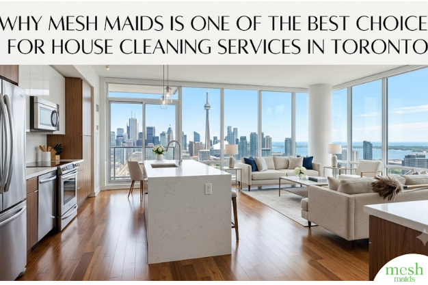 Why Mesh Maids Is One of the Best Choices for House Cleaning Services in Toronto 
